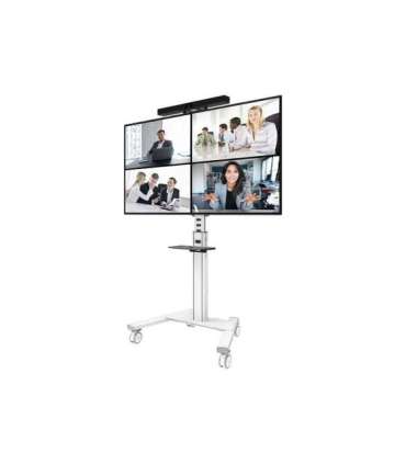 Neomounts AV1-825BL Videobar and multimedia kit - universal Adjustable Height Maximum weight (capacity) 9 kg Black