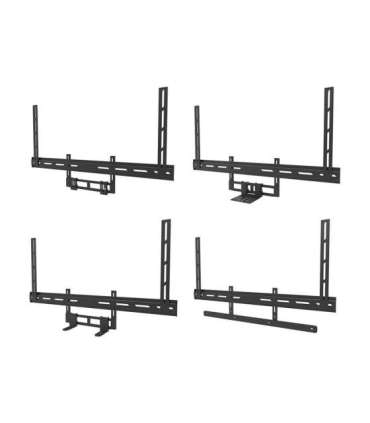 Neomounts AV2-500BL Videobar kit 43-110 " Maximum weight (capacity) 10 kg Black