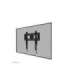 Neomounts Wall mount WL30-750BL14 Heavy duty wall mount Adjustable Height 32-75 " Maximum weight (capacity) 100