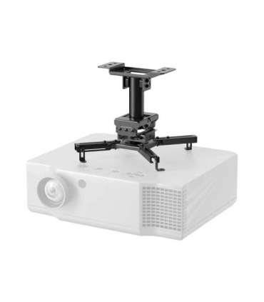Neomounts Ceiling mount CL25-530BL1 Beamer ceiling mount Rotate, Tilt, Swivel Maximum weight (capacity) 45 kg |