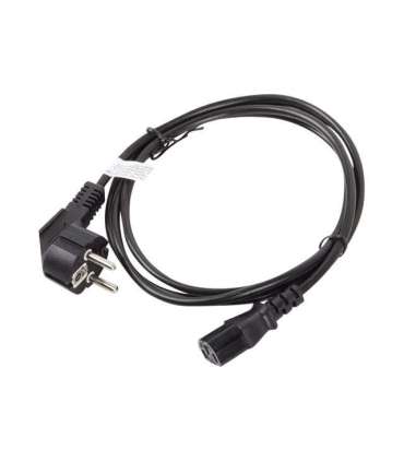 Lanberg CEE 7/7 to IEC 320 C13 Power Cord CA-C13C-10CC-0018-BK