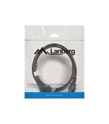 Lanberg CEE 7/7 to IEC 320 C13 Power Cord CA-C13C-10CC-0018-BK