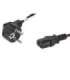 Lanberg CEE 7/7 to IEC 320 C13 Power Cord CA-C13C-10CC-0018-BK