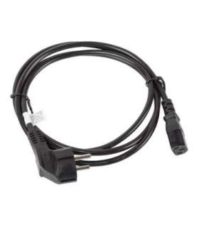 Lanberg CEE 7/7 to IEC 320 C13 Power Cord CA-C13C-11CC-0018-BK