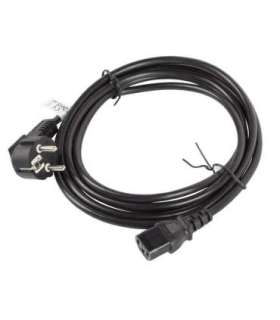 Lanberg CEE 7/7 to IEC 320 C13 Power Cord CA-C13C-11CC-0030-BK