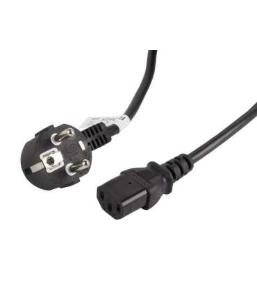 Lanberg CEE 7/7 to IEC 320 C13 Power Cord CA-C13C-11CC-0030-BK