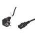 Lanberg CEE 7/7 to IEC 320 C13 Power Cord CA-C13C-11CC-0050-BK