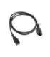 Lanberg IEC 320 C13 to C14 Cable CA-C13E-11CC-0018-BK