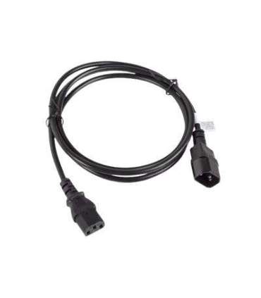 Lanberg IEC 320 C13 to C14 Cable CA-C13E-11CC-0018-BK