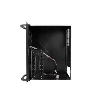 Lanberg Rackmount server chassis lanberg ATX 350/10 19"/4U Black