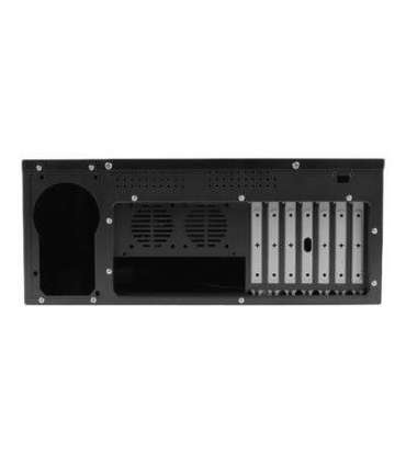 Lanberg Rackmount server chassis lanberg ATX 350/10 19"/4U Black