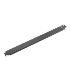 Lanberg 19" blanking panel 1U AK-1401-B Black
