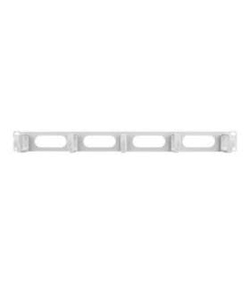 Lanberg 19" cable management panel 5 rings - type B 1U AK-1205-S Grey