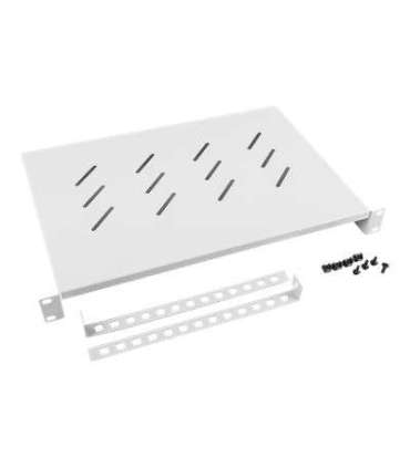 Lanberg 19" fixed shelf 1U/483x300mm, max load capacity up to 25kg AK-1004-S Grey
