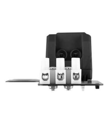 Lanberg Closed-loop thermostat 10A for rack cabinets with 19" ear and terminal block AK-1505-B Black