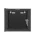 Lanberg Rack cabinet 10" wall-mount 4U/280x310 (flat pack) with glass door WF10-2304-10B Black