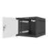 Lanberg Rack cabinet 10" wall-mount 4U/280x310 (flat pack) with glass door WF10-2304-10B Black
