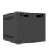 Lanberg Rack cabinet 10" wall-mount 4U/280x310 (flat pack) with glass door WF10-2304-10B Black
