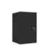 Lanberg Rack cabinet 10" wall-mount 9U/280x310 for self-assembly with metal door (flat pack) WF10-2309-00B Black
