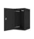 Lanberg Rack cabinet 10" wall-mount 9U/280x310 for self-assembly with metal door (flat pack) WF10-2309-00B Black