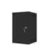 Lanberg Rack cabinet 10" wall-mount 9U/280x310 for self-assembly with metal door (flat pack) WF10-2309-00B Black