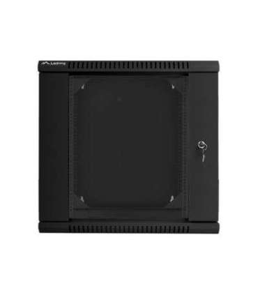 Lanberg Rack cabinet 19" double-section wall-mount 12U/600x600 (flat pack) WF02-6612-10B Black