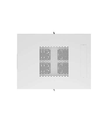 Lanberg Rack cabinet 19" free-standing 15U/600x800 (flat pack) with glass door, LCD FF01-6815-12SL Grey