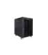 Lanberg Rack cabinet 19" free-standing 15U/800x1000 (flat pack) with glass door, LCD FF01-8015-12BL Black