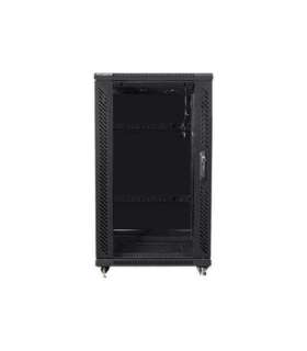 Lanberg Rack cabinet 19" free-standing 22U/600x800 (flat pack) FF01-6822-12B Black