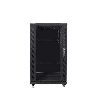 Lanberg Rack cabinet 19" free-standing 22U/600x800 (flat pack) FF01-6822-12B Black