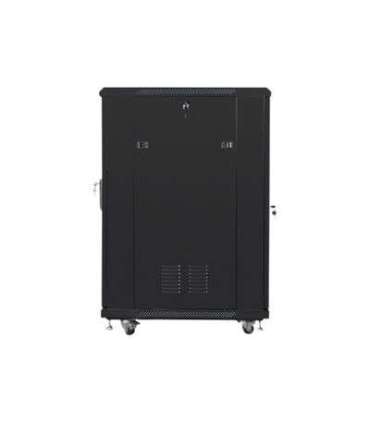 Lanberg Rack cabinet 19" free-standing 22U/600x800 (flat pack) FF01-6822-12B Black