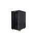 Lanberg Rack cabinet 19" free-standing 22U/800x1000 (flat pack) with glass door FF01-8022-12BL Black