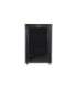 Lanberg Rack cabinet 19" free-standing 22U/800x1000 (flat pack) with glass door FF01-8022-12BL Black
