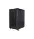Lanberg Rack cabinet 19" free-standing 22U/800x1000 (flat pack) with mesh door FF01-8022-23BL Black