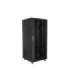 Lanberg Rack cabinet 19" free-standing 27U/600x600 (flat pack) FF01-6627-12B Black