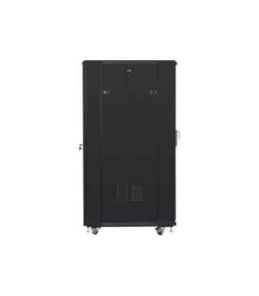 Lanberg Rack cabinet 19" free-standing 27U/600x800 (flat pack) FF01-6827-12B Black