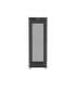 Lanberg Rack cabinet 19" free-standing 27U/800x1000 (flat pack) with glass door, LCD FF01-8027-23BL Black