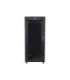 Lanberg Rack cabinet 19" free-standing 27U/800x1200 (flat pack) with glass door, LCD FF01-8227-12BL Black