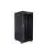 Lanberg Rack cabinet 19" free-standing 27U/800x1200 (flat pack) with glass door, LCD FF01-8227-12BL Black