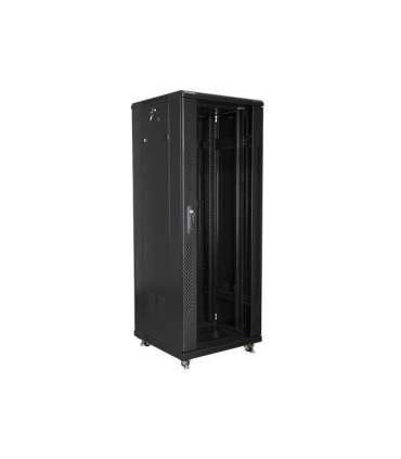 Lanberg Rack cabinet 19" free-standing 32U/600x600 (flat pack) FF01-6632-12B Black