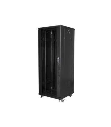 Lanberg Rack cabinet 19" free-standing 32U/600x600 (flat pack) FF01-6632-12B Black