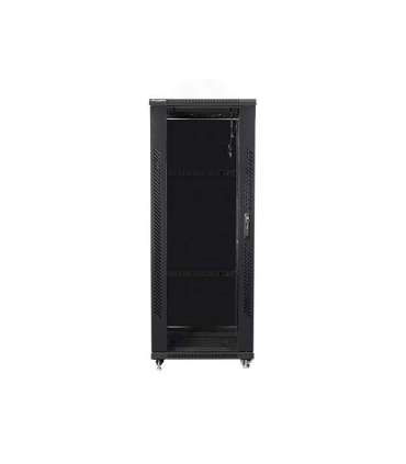 Lanberg Rack cabinet 19" free-standing 32U/600x800 (flat pack) FF01-6832-12B Black