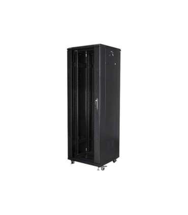 Lanberg Rack cabinet 19" free-standing 37U/600x600 (flat pack) FF01-6637-12B Black