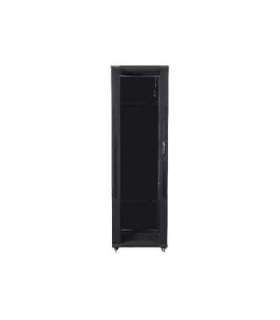 Lanberg Rack cabinet 19" free-standing 42U/600x1000 (flat pack) FF01-6042-12B Black