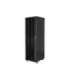 Lanberg Rack cabinet 19" free-standing 42U/600x1000 (flat pack) with mesh door lCD V2 FF01-6042-23BL Black