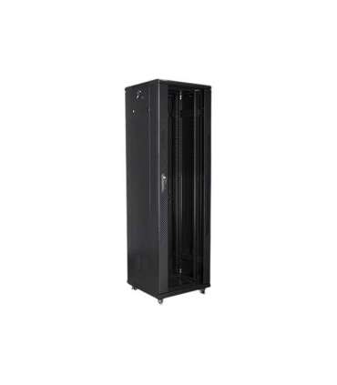 Lanberg Rack cabinet 19" free-standing 42U/600x600 (flat pack) FF01-6642-12B Black