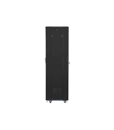 Lanberg Rack cabinet 19" free-standing 42U/600x600 (flat pack) FF01-6642-12B Black