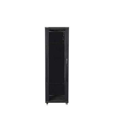 Lanberg Rack cabinet 19" free-standing 42U/600x800 (flat pack) FF01-6842-12B Black