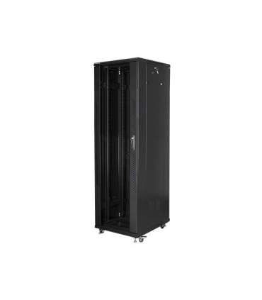 Lanberg Rack cabinet 19" free-standing 42U/600x800 (flat pack) FF01-6842-12B Black