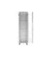 Lanberg Rack cabinet 19" free-standing 42U/600x800 (flat pack) with glass door, LCD FF01-6842-12SL Grey